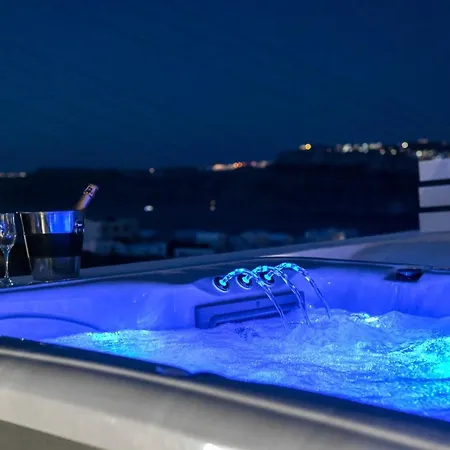 Mary Castelia Villa With Jacuzzi Akrotírion Exteriér fotografie